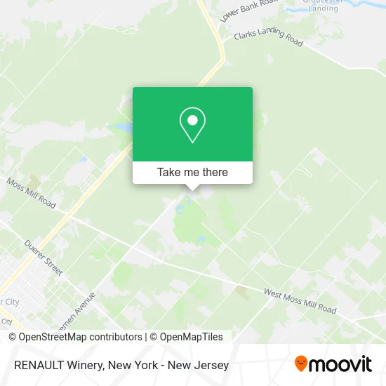 RENAULT Winery map