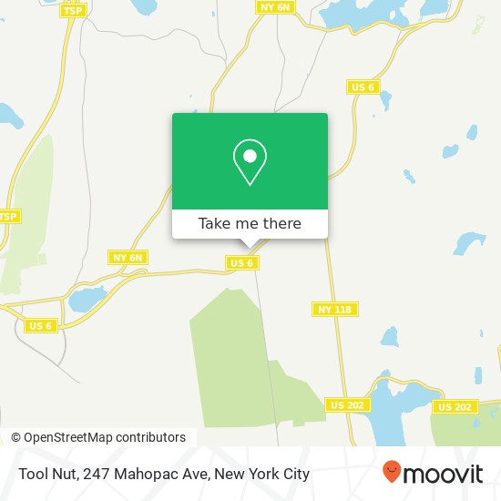 Tool Nut, 247 Mahopac Ave map