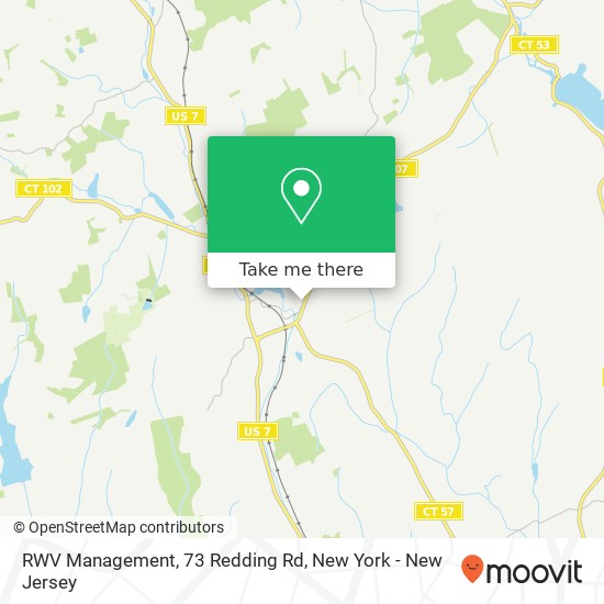 RWV Management, 73 Redding Rd map