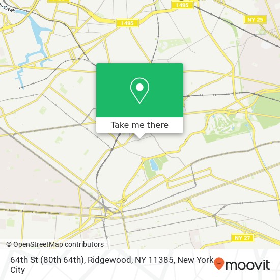 64th St (80th 64th), Ridgewood, NY 11385 map