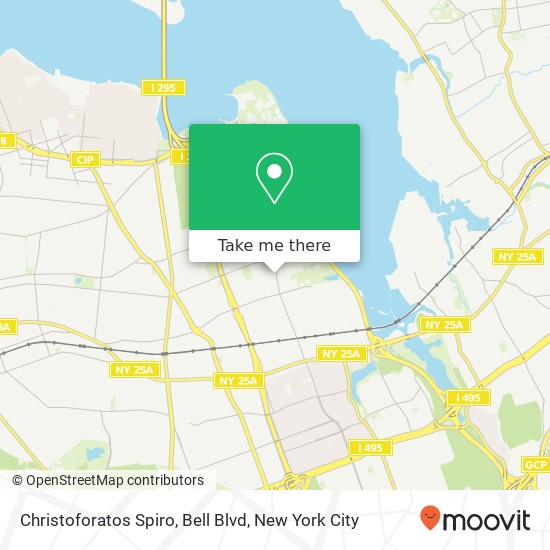 Christoforatos Spiro, Bell Blvd map