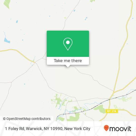 1 Foley Rd, Warwick, NY 10990 map