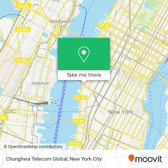 Chunghwa Telecom Global map
