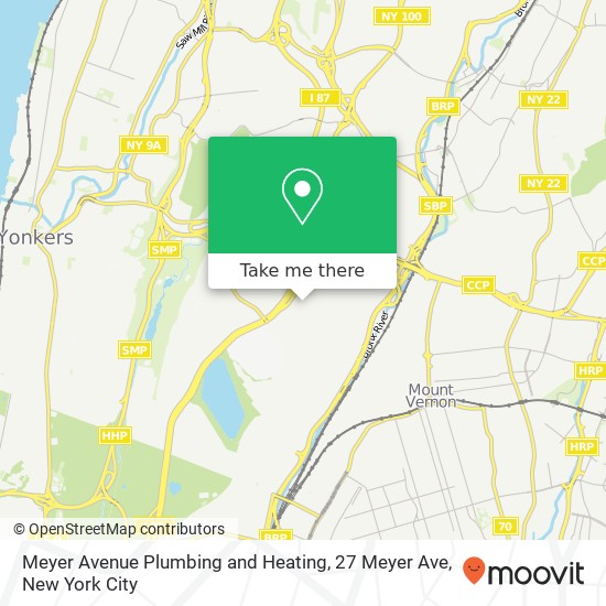 Meyer Avenue Plumbing and Heating, 27 Meyer Ave map