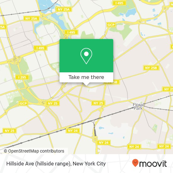 Hillside Ave (hillside range), Queens Village, NY 11427 map