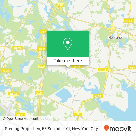 Sterling Properties, 58 Schindler Ct map