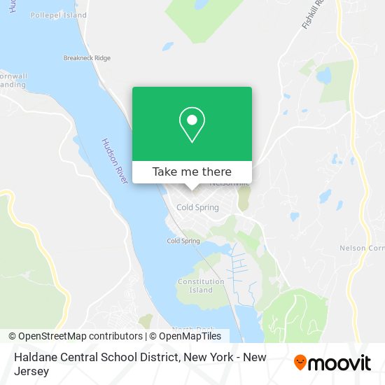 Haldane Central School District map