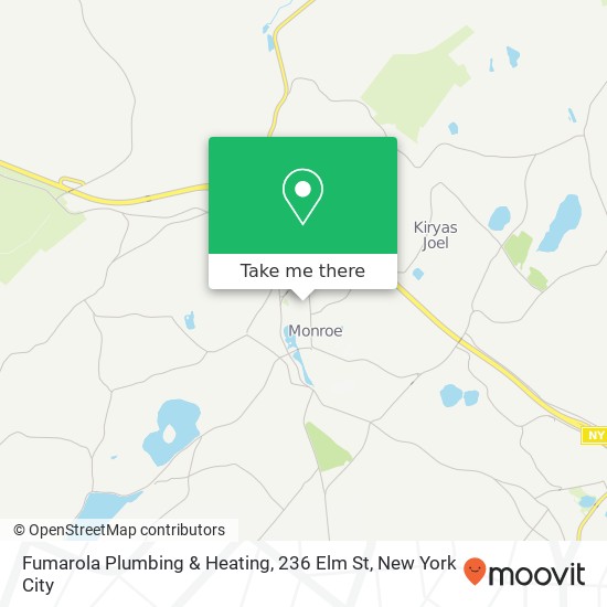 Fumarola Plumbing & Heating, 236 Elm St map