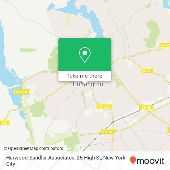 Harwood-Sandler Associates, 25 High St map