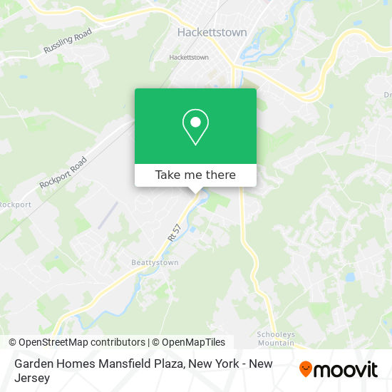 Mapa de Garden Homes Mansfield Plaza