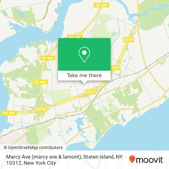 Marcy Ave (marcy ave & lamont), Staten Island, NY 10312 map