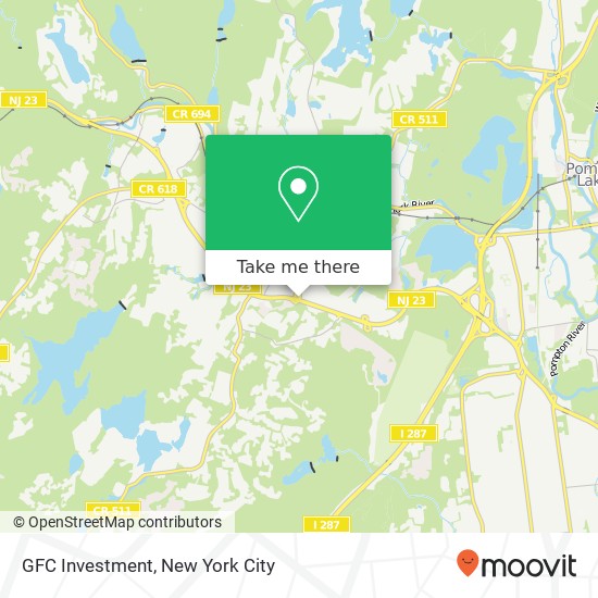 GFC Investment, 1212 State RT 23 map