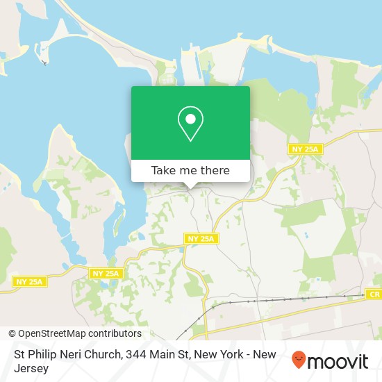 St Philip Neri Church, 344 Main St map