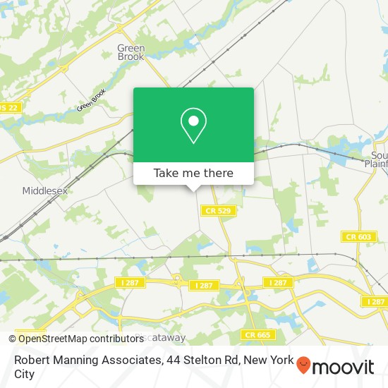 Robert Manning Associates, 44 Stelton Rd map