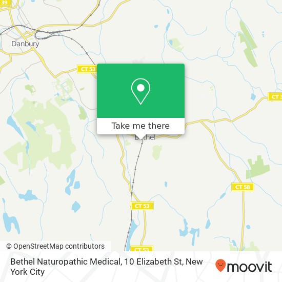 Mapa de Bethel Naturopathic Medical, 10 Elizabeth St