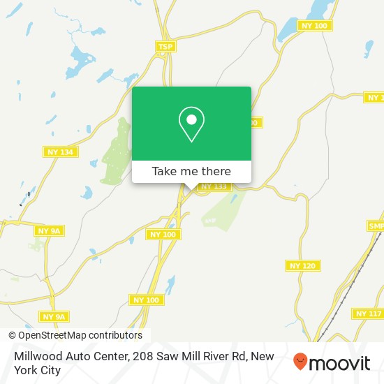 Millwood Auto Center, 208 Saw Mill River Rd map