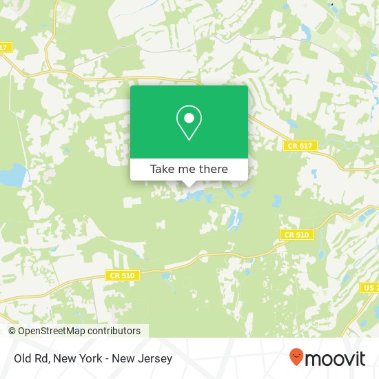 Mapa de Old Rd, Morristown, NJ 07960