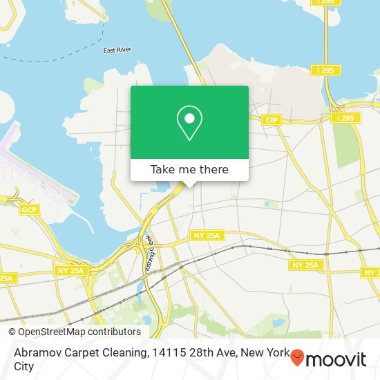 Mapa de Abramov Carpet Cleaning, 14115 28th Ave