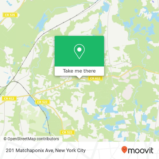 Mapa de 201 Matchaponix Ave, Monroe Twp (Monroe Twp (Middlesex county)), NJ 08831