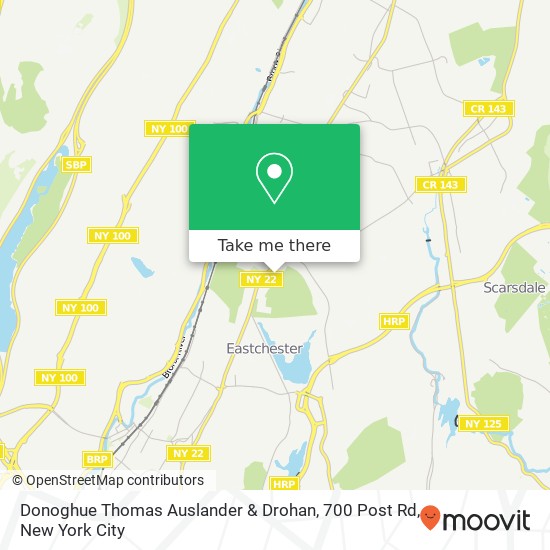 Donoghue Thomas Auslander & Drohan, 700 Post Rd map