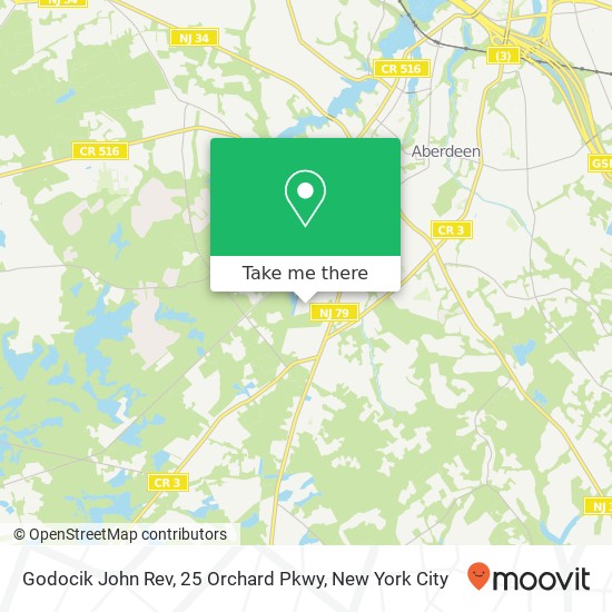 Mapa de Godocik John Rev, 25 Orchard Pkwy