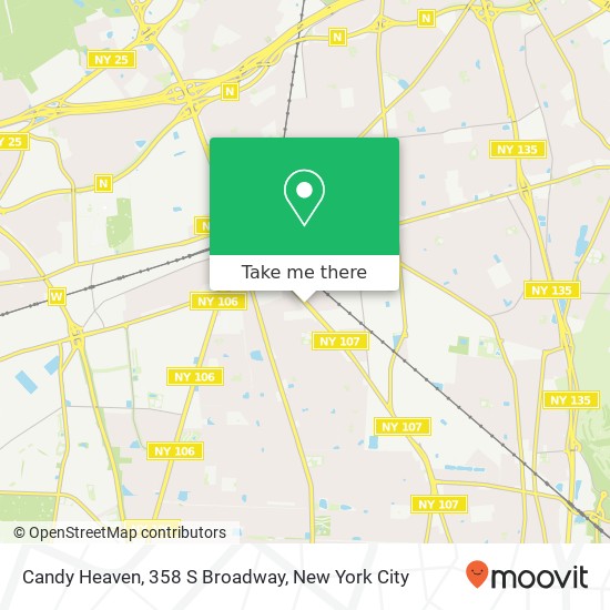 Candy Heaven, 358 S Broadway map