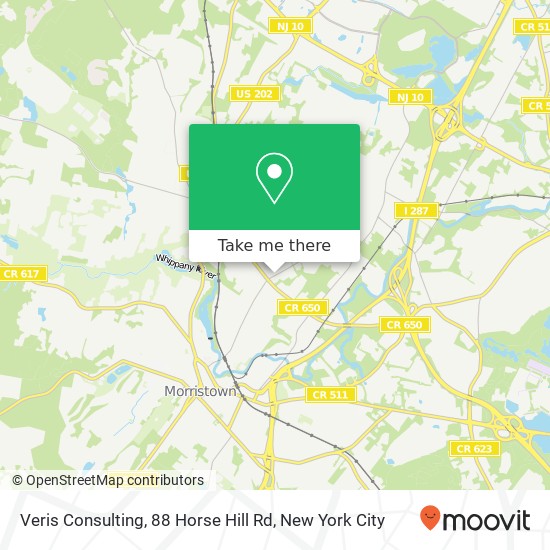 Veris Consulting, 88 Horse Hill Rd map