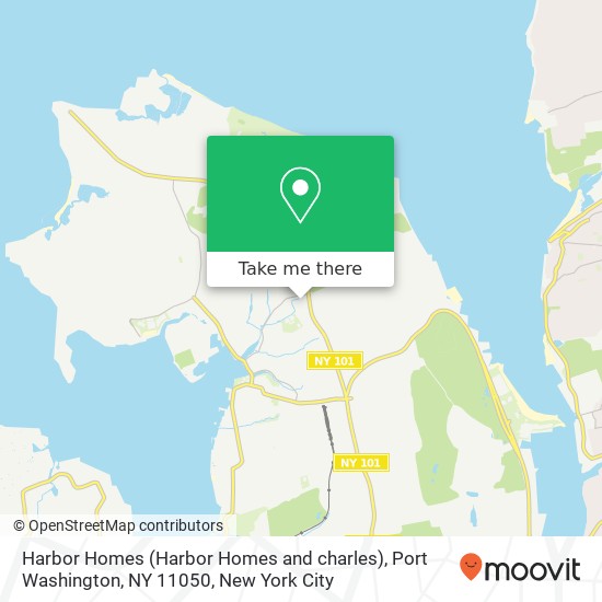 Harbor Homes (Harbor Homes and charles), Port Washington, NY 11050 map