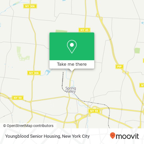 Mapa de Youngblood Senior Housing