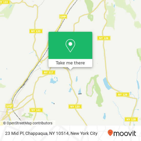 23 Mid Pl, Chappaqua, NY 10514 map