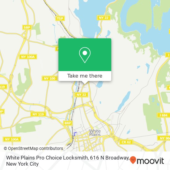 White Plains Pro Choice Locksmith, 616 N Broadway map