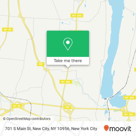 701 S Main St, New City, NY 10956 map