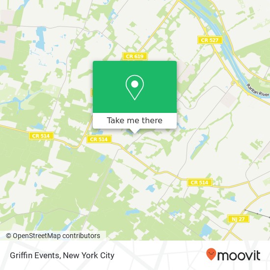 Griffin Events map