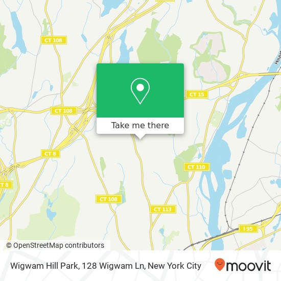 Mapa de Wigwam Hill Park, 128 Wigwam Ln