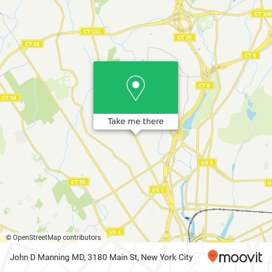 John D Manning MD, 3180 Main St map