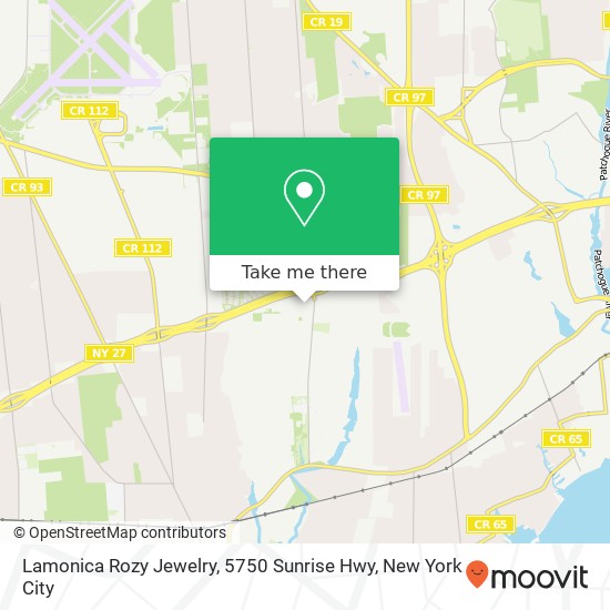 Lamonica Rozy Jewelry, 5750 Sunrise Hwy map