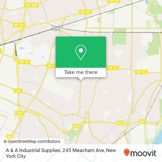 A & A Industrial Supplies, 245 Meacham Ave map