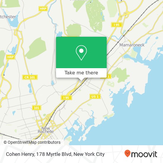 Cohen Henry, 178 Myrtle Blvd map