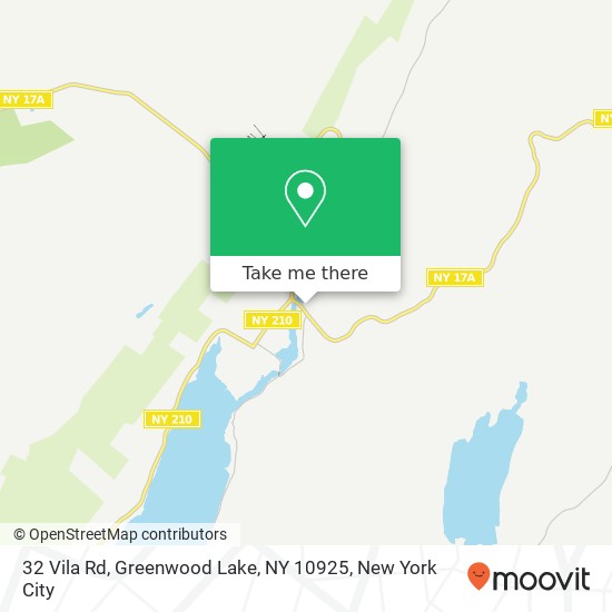 32 Vila Rd, Greenwood Lake, NY 10925 map