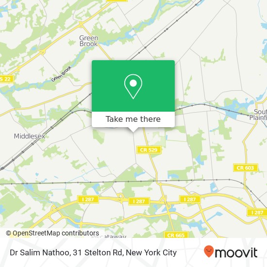 Dr Salim Nathoo, 31 Stelton Rd map