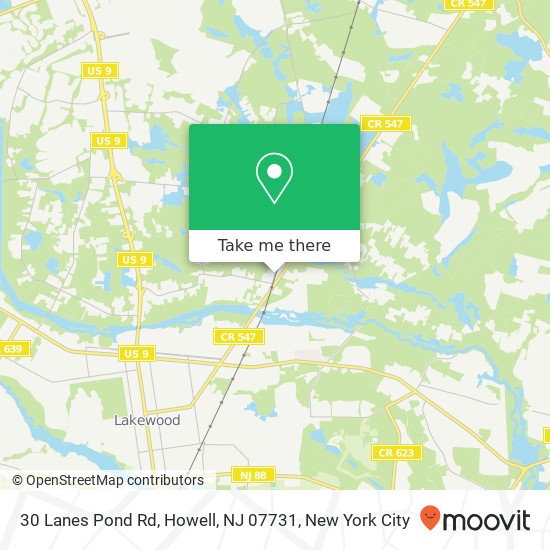 30 Lanes Pond Rd, Howell, NJ 07731 map