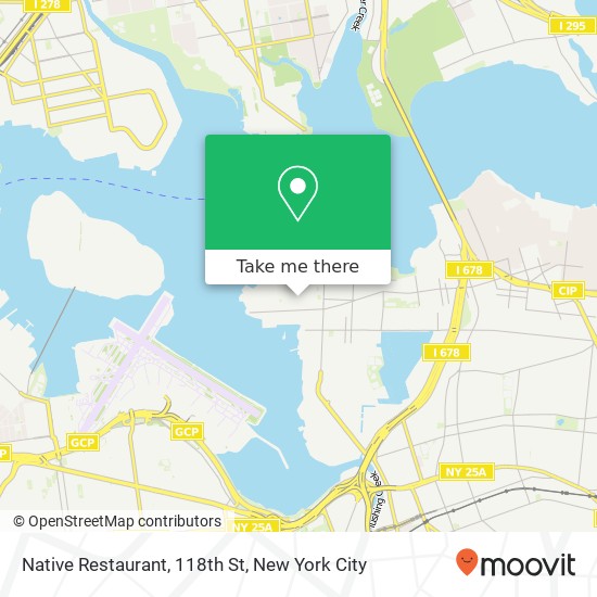 Mapa de Native Restaurant, 118th St