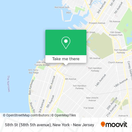 Mapa de 58th St (58th 5th avenue)