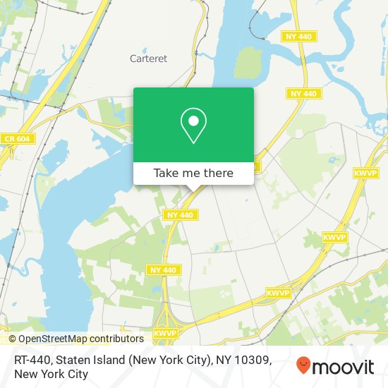 RT-440, Staten Island (New York City), NY 10309 map