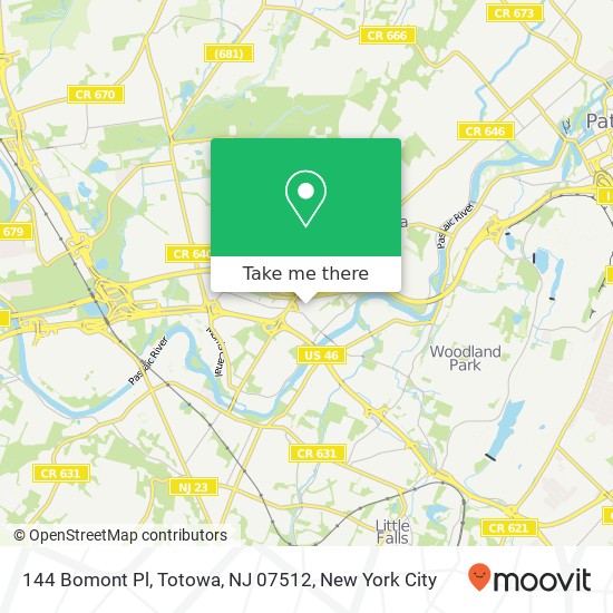 144 Bomont Pl, Totowa, NJ 07512 map