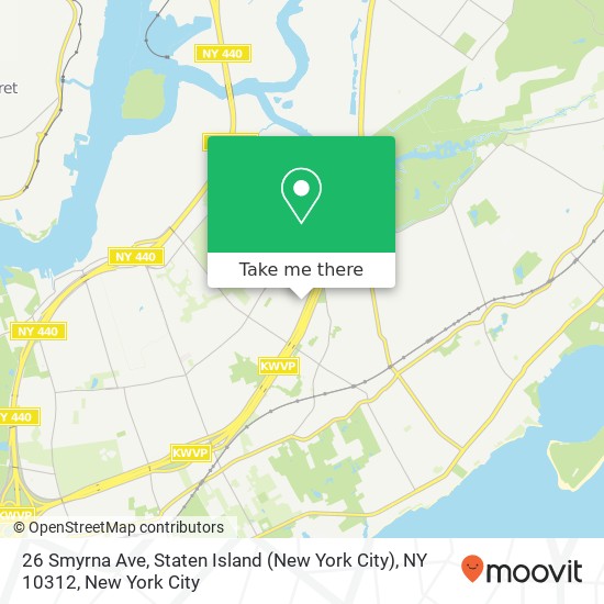 26 Smyrna Ave, Staten Island (New York City), NY 10312 map