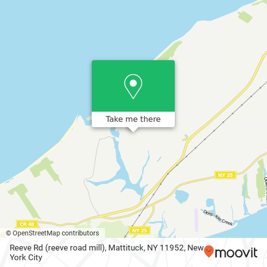 Reeve Rd (reeve road mill), Mattituck, NY 11952 map