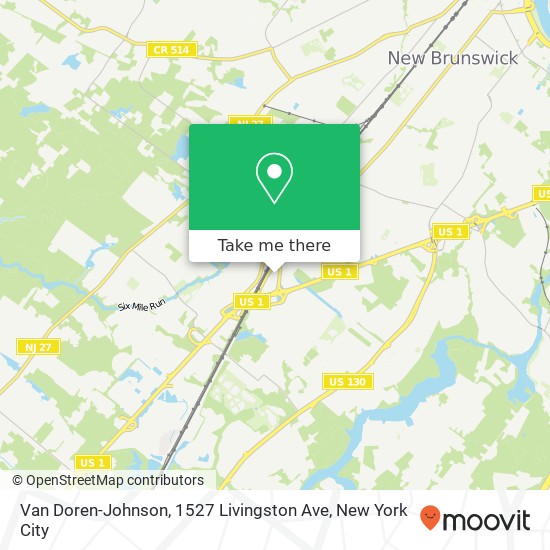 Van Doren-Johnson, 1527 Livingston Ave map
