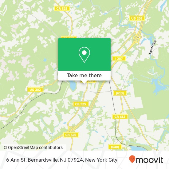 6 Ann St, Bernardsville, NJ 07924 map