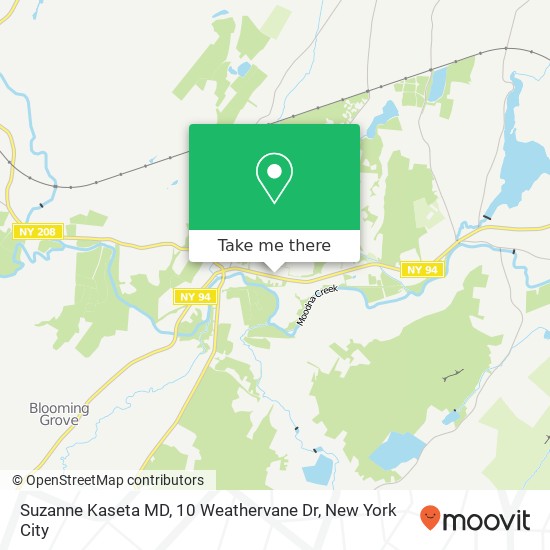 Mapa de Suzanne Kaseta MD, 10 Weathervane Dr